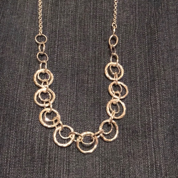 Shiny Silver “Metal” Multi-Loop Necklace (Kohl’s) - Picture 8 of 8